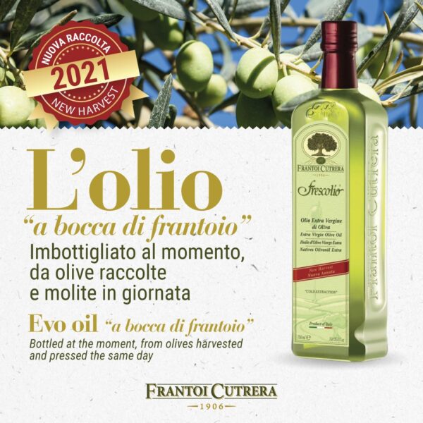 Frescolio, the first milling of the new olive oil vintage
