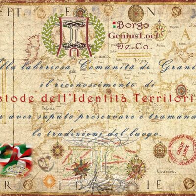 A Granieri il riconoscimento di “Custode dell’Identità Territoriale”
